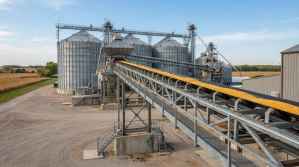 Conveyor_transporting_corn_kernels